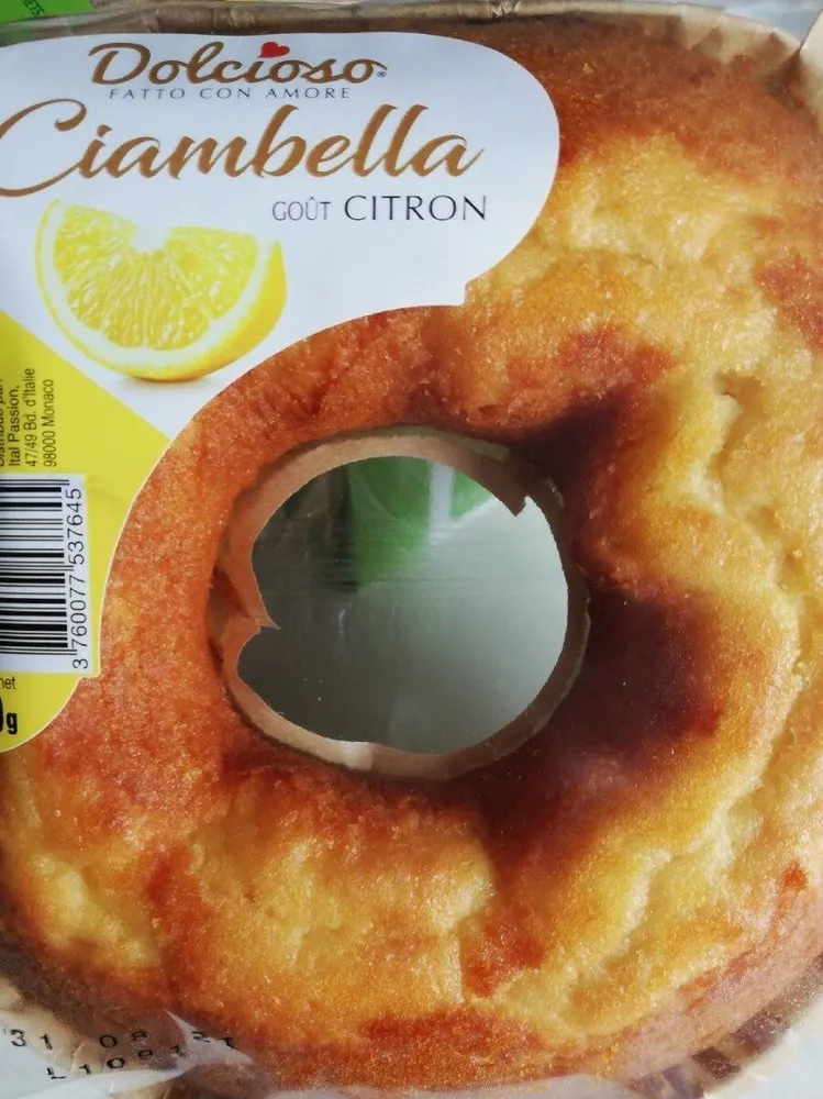 Ciambella goût citron