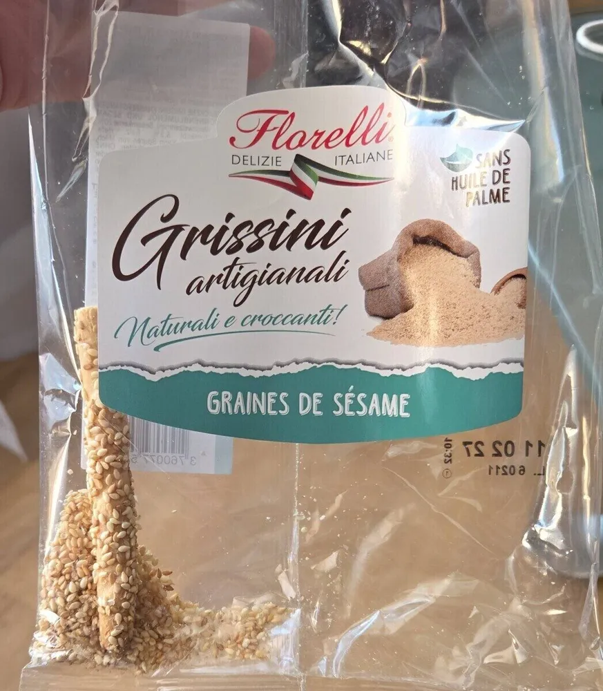 Gressins graine de sésame