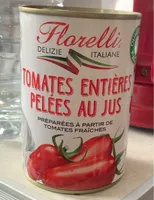 Tomates entières pelées au jus