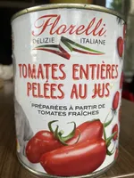 TOMATES ENTIÈRES PELÉES AU JUS