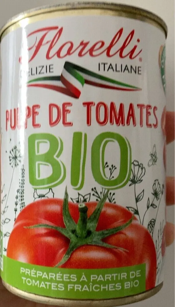 Pulpe de tomates bio