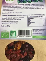 Exopharm Mélange 4 Fruits Goji, Cranberries, Myrtilles, Physalis