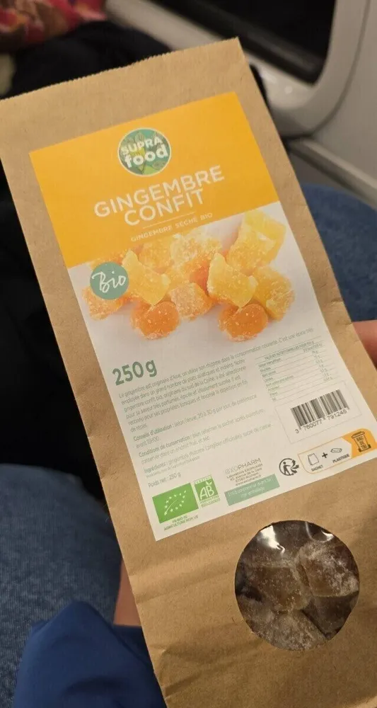 Gingembre confit
