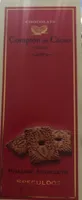 Spécule os chocolat  lait fourré pralinée  feuilletée