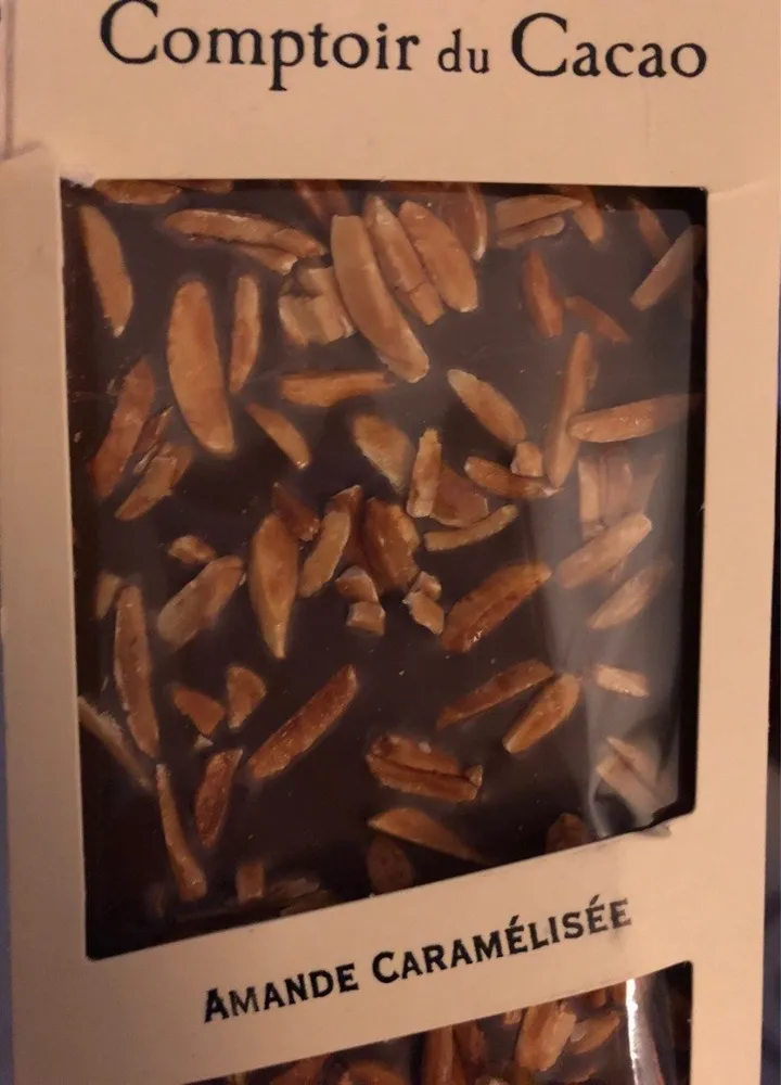 Chocolat amande caramelise