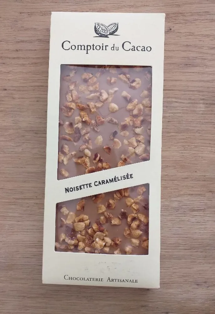 Comptoir du cacao noisette caramélisée
