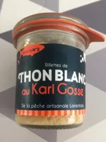 RILLETTES DE THON BLANC au Kary Gosse