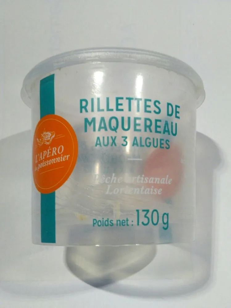 Rillettes de maquereau aux 3 algues