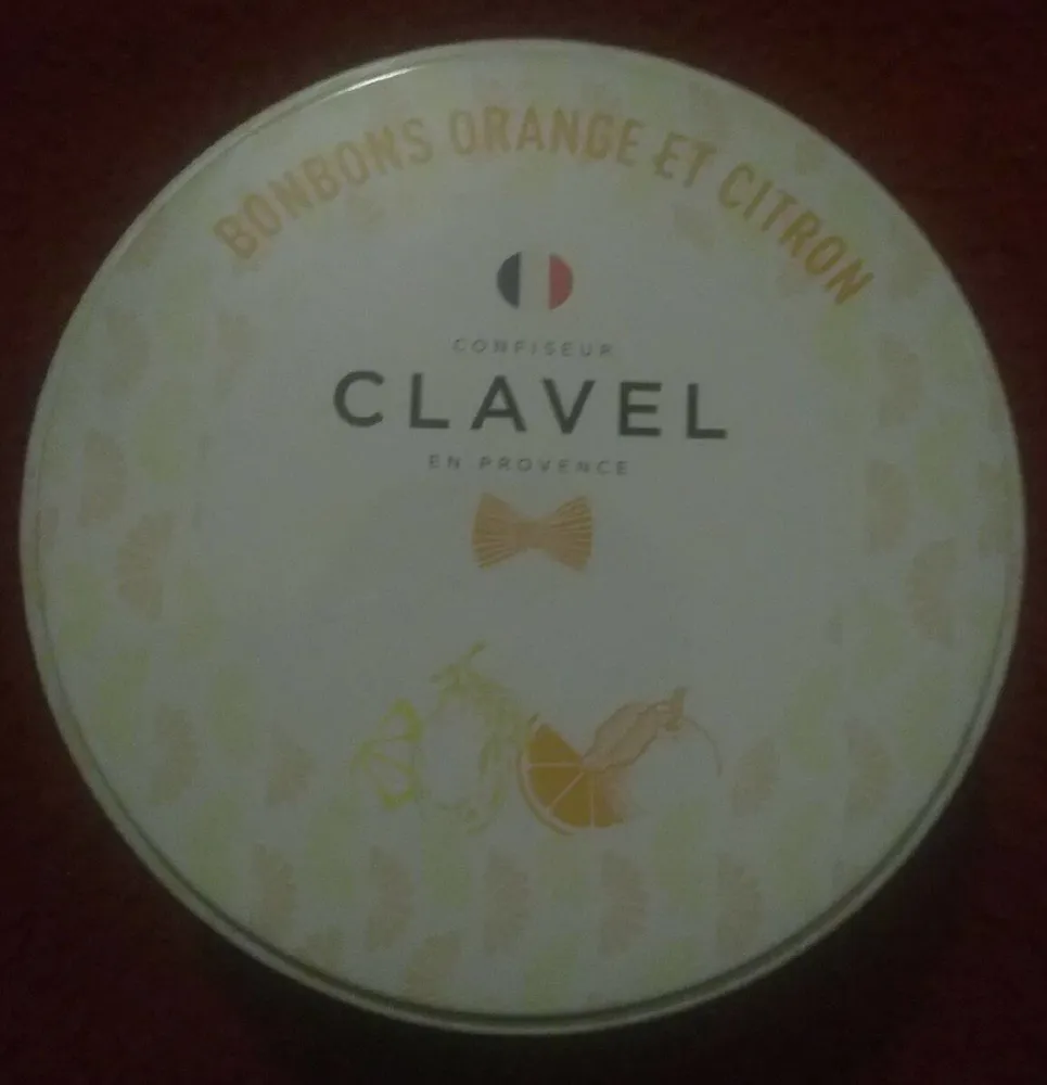 Bonbons orange et citron