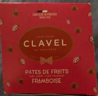 Pates de fruits framboises
