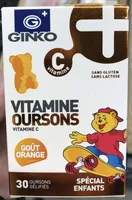Vitamines Oursons goût Orange