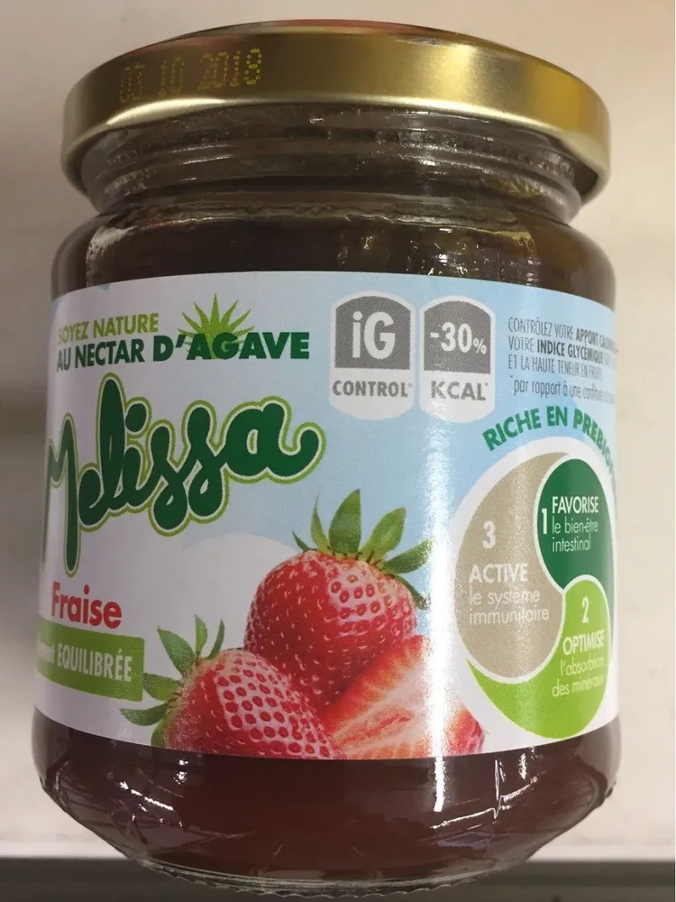 Confiture de Fraise au Nectar d'Agave