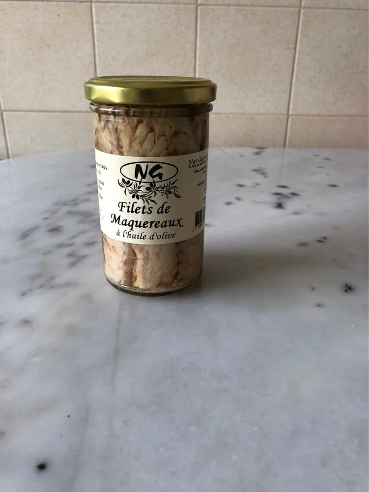 Filets de maquereaux huile olive