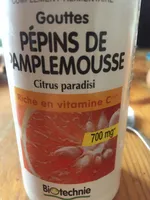 Gouttes Pépins Pamplemousse