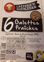6 Galettes fraîches de blé noir