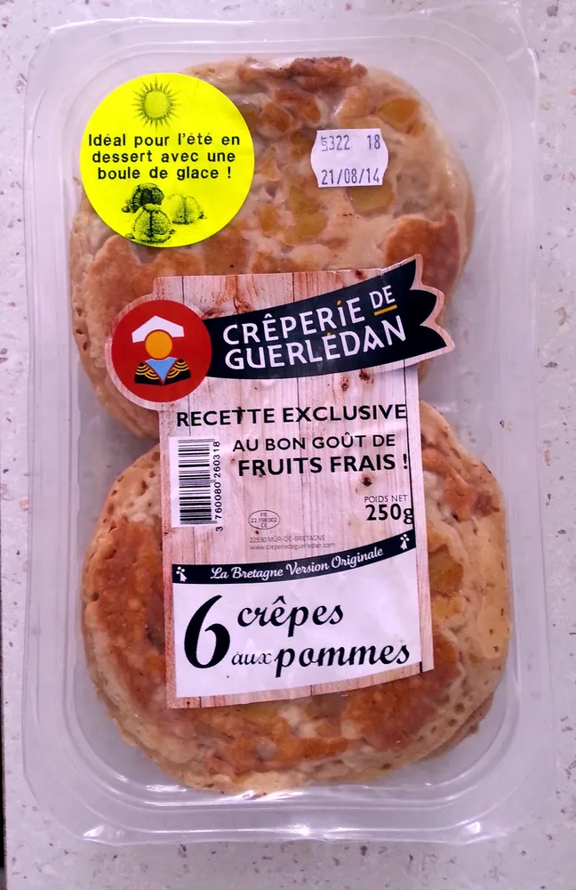 Crêpes aux Pommes