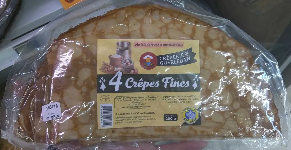 Crêpes fines