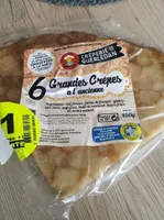 6 grandes crêpes à l'ancienne