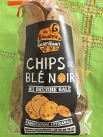 Chips de ble noir au beurre sale