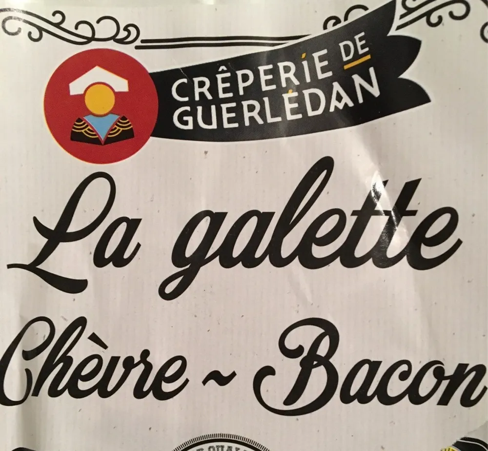 Galette Chèvre Bacon