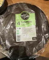 4 Galettes au blé noir complet et a l'épeautre