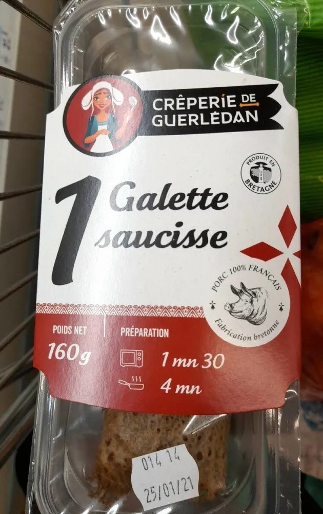 Galette saucisse