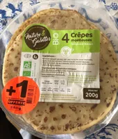 4 crepes moelleuses fabriquées en Bretagne
