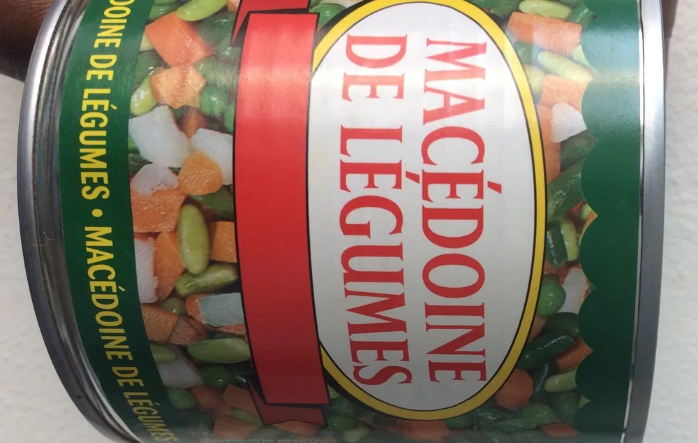 Macédoine de légumes