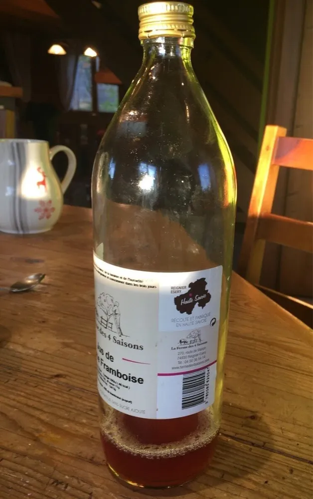 Jus de Pomme Framboise