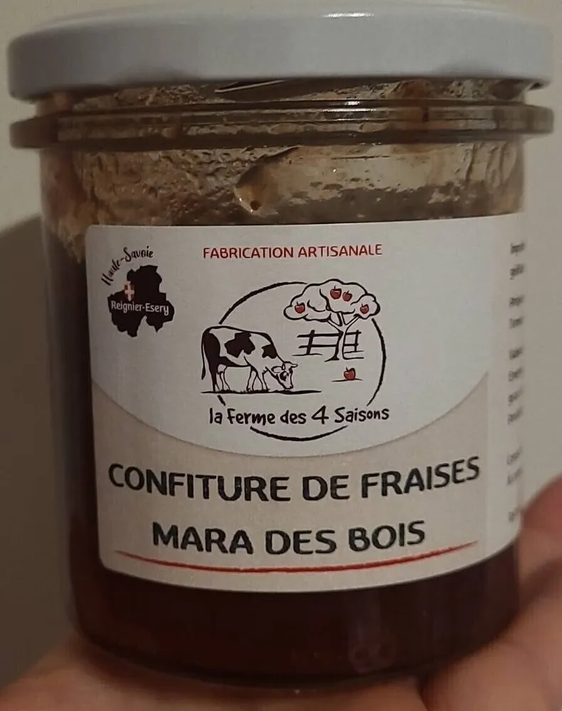 Confiture de fraise mara des bois