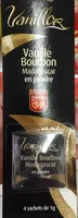 Vanille Bourbon Madagascar en poudre
