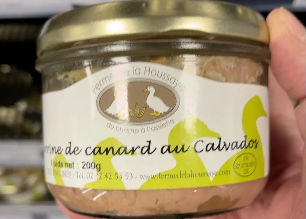 Terrine de canard Calvados