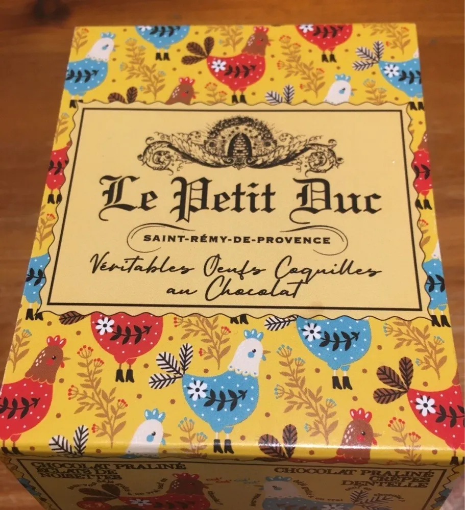 Oeufs en chocolat