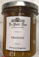 Confiture oranges