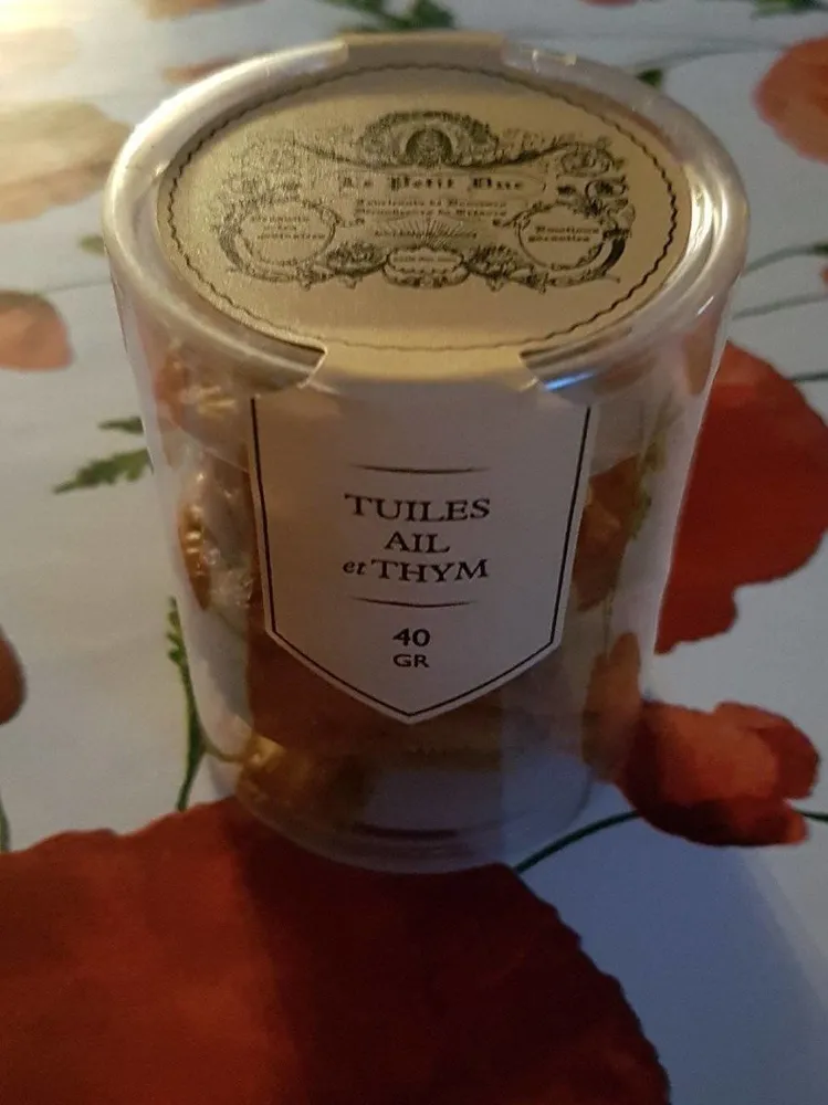 Tuiles Ail et Thym