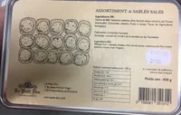 Assortiment de Sablés Salés