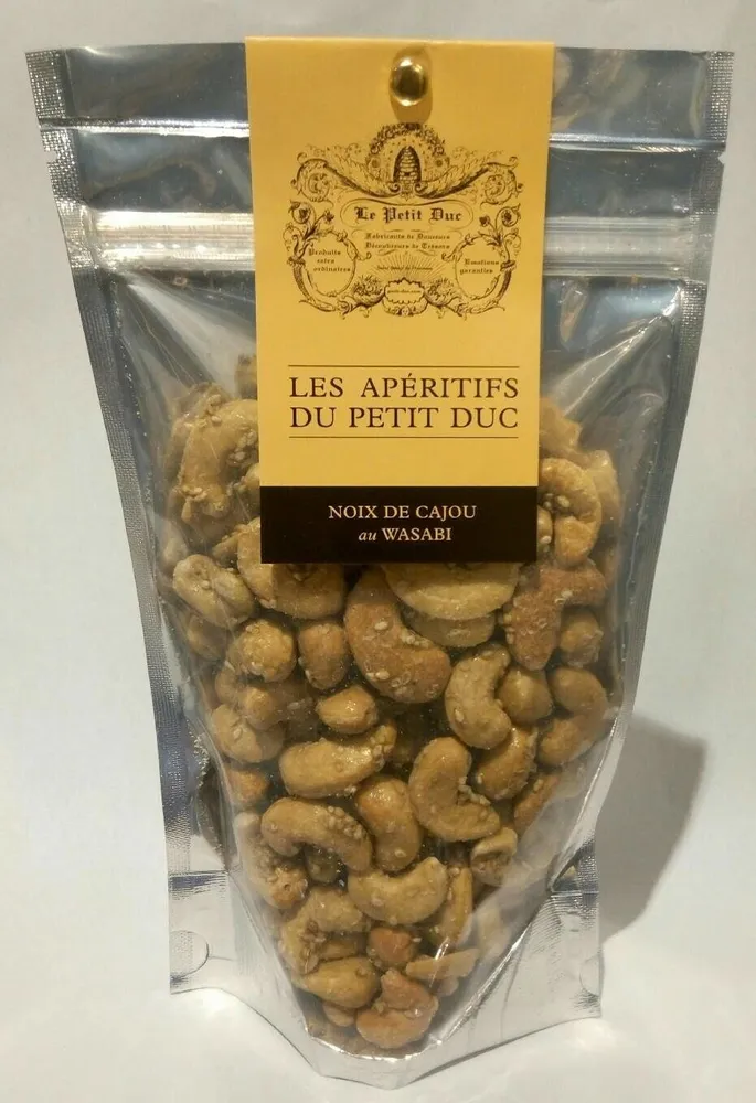 Noix de cajou au wasabi