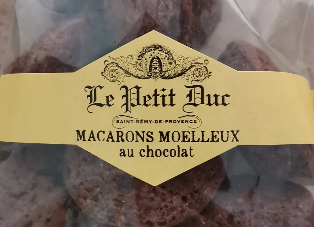 Macarons moelleux au chocolat