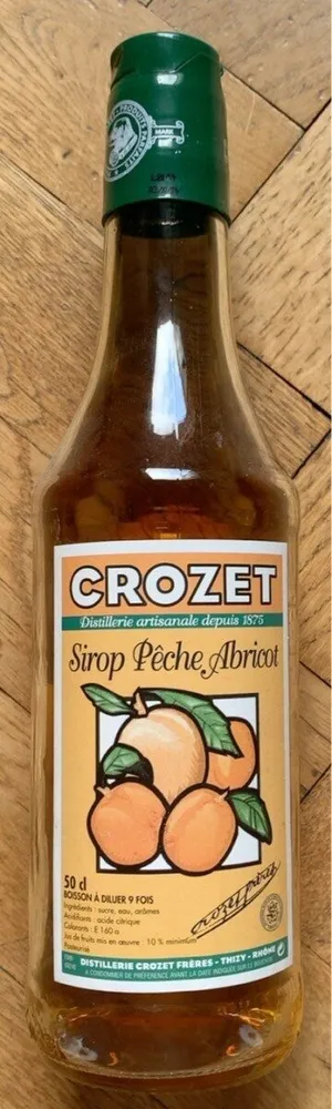 Sirop Pêche Abricot