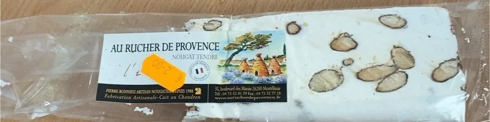 Au rucher de provence nougat tendre
