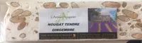 Nougat tendre gingembre