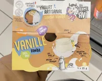 Le yaourt artisanal vanille