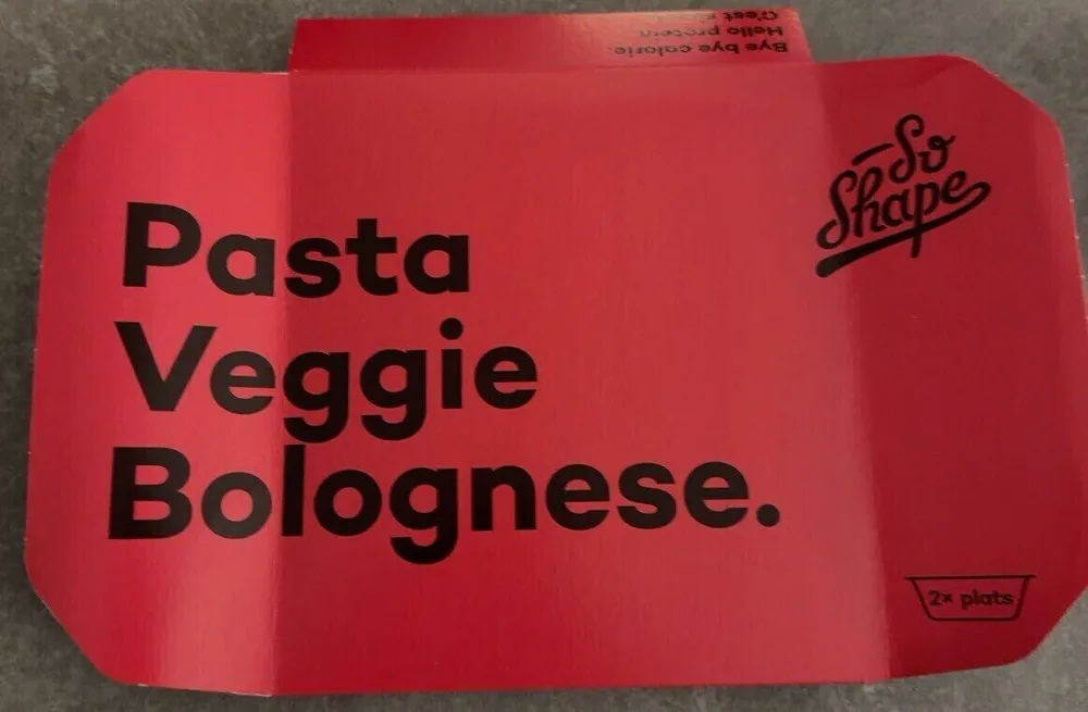 Pasta veggie bolognese