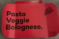 Pasta veggie bolognese