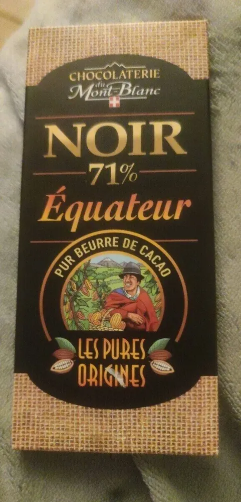 Chocolat noir 71%equateur