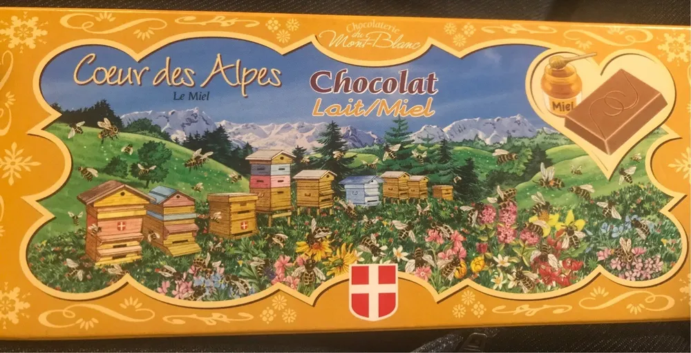 Chocolat lait miel
