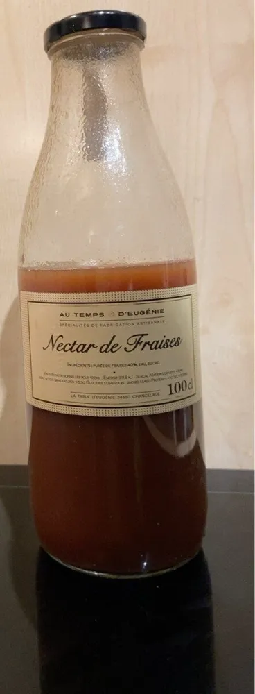 Nectar de fraises