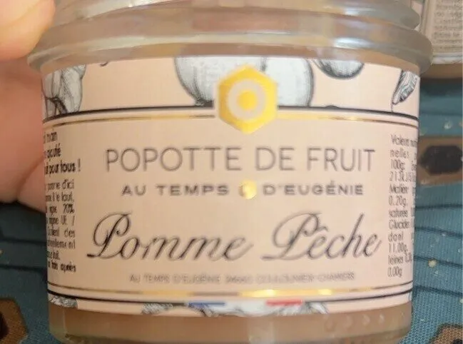 Popotte de fruit pomme pêche