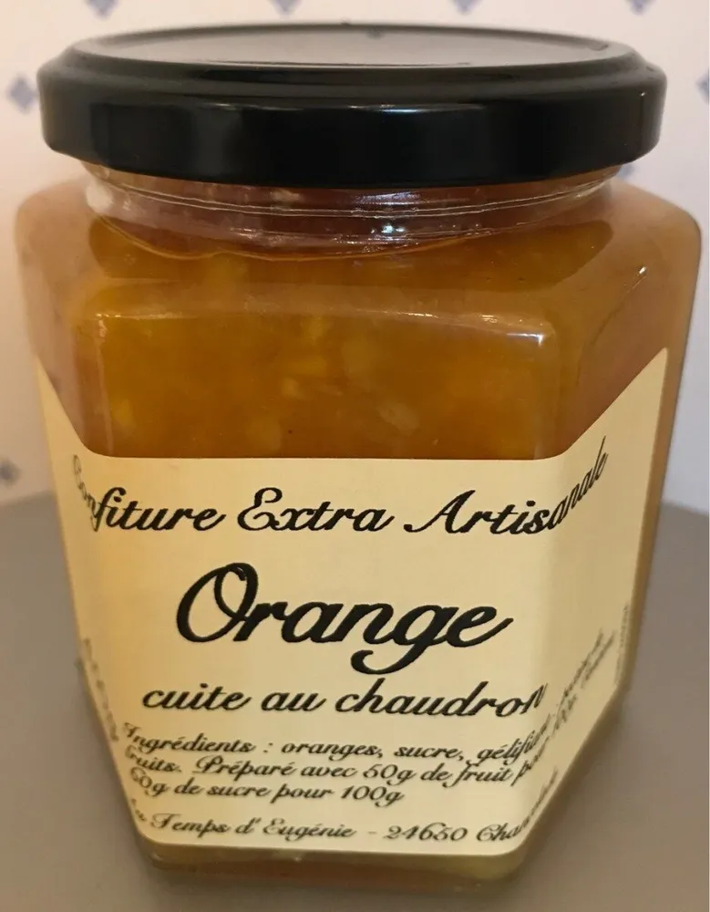 Confiture extra artisanale orange