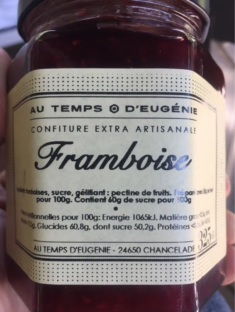 Confirureextra artisanale Framboise